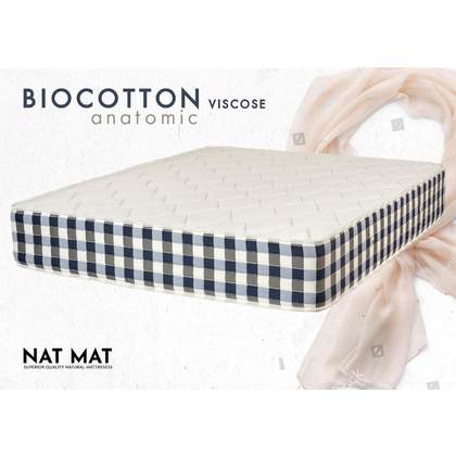Στρώμα Ύπνου Ανατομικό Μονό 90x200x30cm (Πλάτος Έως 90cm) Natural Viscose Biocotton Anatomic