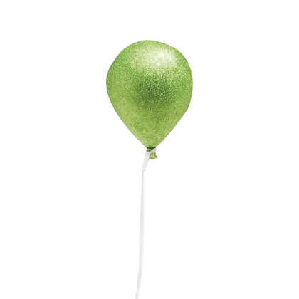 Green Christmas Ornament Balloon 14cm ACN5150/38