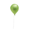 Green Christmas Ornament Balloon 14cm ACN5150/38