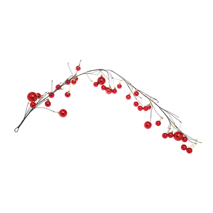 Red Christmas Decorative Garland 13cm DLE536341R