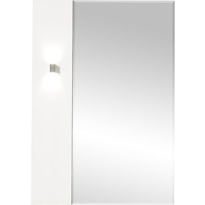 Καθρέπτης Μελαμίνη, Duett Λευκός με φωτισμό 70x100x3cm Duett_07-Sm