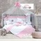 Σετ Σεντόνια Κούνιας 120x170  Μπεμπέ SB Home Baby Bedroom Collection My Baby Cars Pink