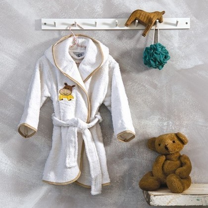 Baby's Bath Robe SB Home Baby Line Hippo