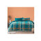 Queen Size Duvet Cover 3pcs. Set 225x245cm Cotton/ Polyester Kocoon 30453 Nolan Blue