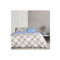 Single Size Fitted Bed Sheets 3pcs. Set 100x200+30cm Cotton/ Polyester Kocoon 29597 Cube Beige