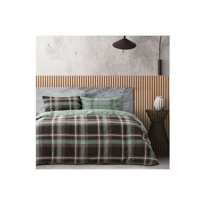 Queen Size Bed Sheets 4pcs. Set 240x270cm Cotton Kocoon 30480 Colin Gray