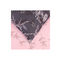 Σετ Σεντόνια Μονά Με Λάστιχο 3 τμχ. 100x200+30cm Cotton Kocoon 30559 Grunge Rose - Gray
