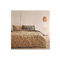 Queen Size Bed Sheets 4pcs. Set 240x270cm Cotton Kocoon 30530 Zola Beige