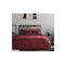 Queen Size Bed Sheets 4pcs. Set 240x270cm Cotton Kocoon 30540 Zola Bordeaux