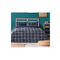 Queen Size Bed Sheets 4pcs. Set 240x270cm Cotton Kocoon 30500 Olivia Blue