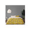 Single Size Fitted Bed Sheets 3pcs. Set 100x200+30cm Cotton Kocoon 29561 Cicely Mustard-Beige