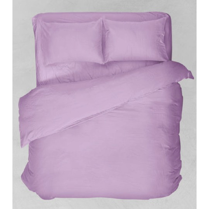 Double Bedsheet 220x260 Viopros Basic lilac Cotton-Polyester