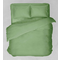 Double Fitted Bedsheet 160x200+25 Viopros Basic green 60% Cotton 40% Polyester