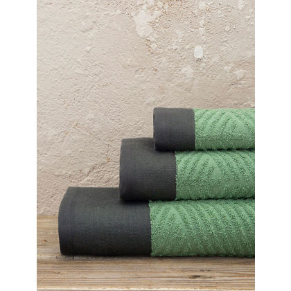 Bath Towel 70x140cm Cotton Kocoon 30067 Tribute Green