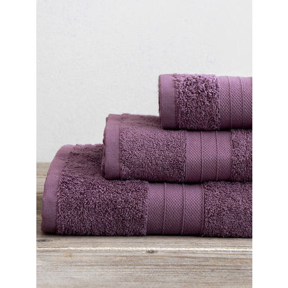 Bath Towel 70x140cm Cotton Kocoon 27600 Moss Dark Pink