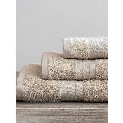 Hand Towel 30x50cm Cotton Kocoon 27604 Moss Earth Beige