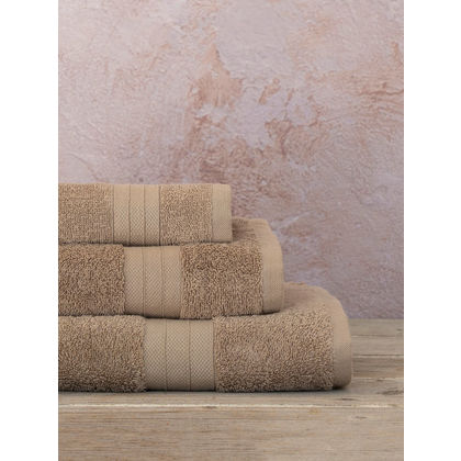 Hand Towel 30x50cm Cotton Kocoon 28701 Moss Light Taupe