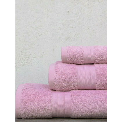 Πετσέτα Προσώπου 50x90cm Cotton Kocoon 26863 Moss Pink