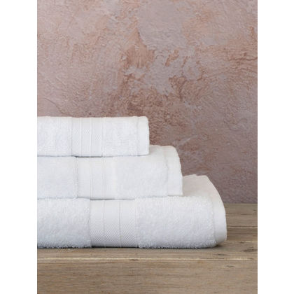 Hand Towel 30x50cm Cotton Kocoon 28704 Moss White