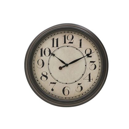 PL/ Rope Wall Clock Natural/ White 50x3x50cm Inart 3-20-828-0118