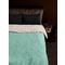 Blanket 220x240cm  Madi Sleet Collection Sposh Mint Beige 100% Polyester