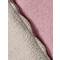 Blanket 240x260cm Madi Sleet Collection Sposh Pink Beige 100% Polyester