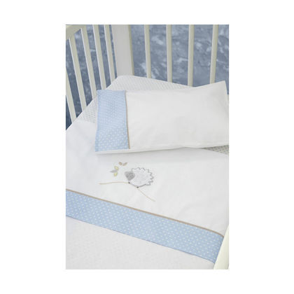 Baby's Fitted Bedsheets 3pcs. Set 70x140+15cm Cotton Kocoon 31351 Hedgehog