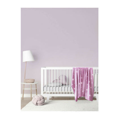 Baby's Fleece Blanket 110x140cm Polyester Kocoon 27042 Glow Star - Pink
