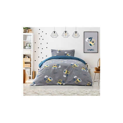 Single Size Bedsheets 3 pcs. Set 160x260cm Cotton Kocoon 30396 Wroom Wroom