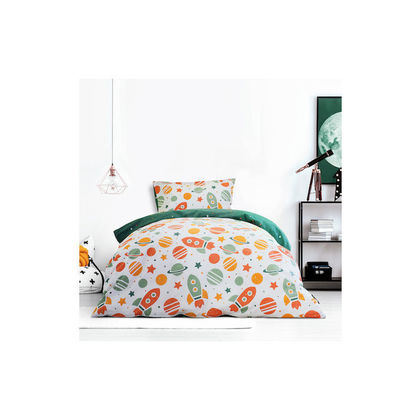 Single Size Bedspread 160x240cm Cotton Kocoon 29643 Galaxia