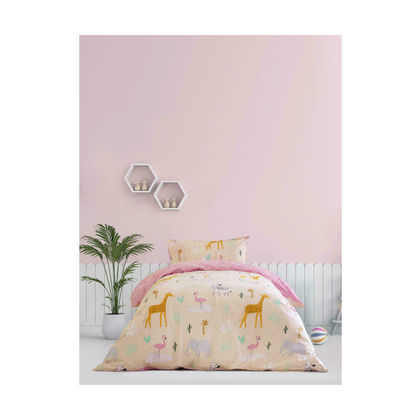 Single Size Bedspread 160x240cm Cotton Kocoon 29652 Safari