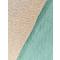 Κουβέρτα Υπέρδιπλη 220x240cm  Madi Sleet Collection Skift Mint Beige 100% Polyester /Μέντα - Μπεζ