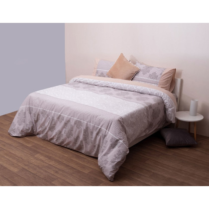 Single Bed Cover 2pcs. Set 155x240cm Cotton Percale Anna Riska Dream Collection 7007