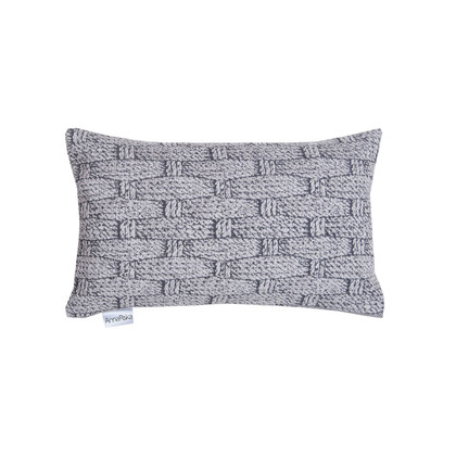 Decorative Pillow 32x52cm Jacquard Chenille Anna Riska 1444 - Grey​