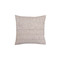 Pair of Decorative Pillowcases 42x42cm Jacquard Chenille Anna Riska 1446 - Sand