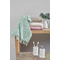 Bath Towels 2pcs. Set 50x90cm & 70x140cm Cotton Anna Riska Anabelle 4 - Mint