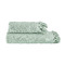 Bath Towels 2pcs. Set 50x90cm & 70x140cm Cotton Anna Riska Anabelle 4 - Mint