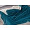 Baby's Blanket 110x140cm Soft Plush-Sherpa Anna Riska Heaven 2 - Lake Blue