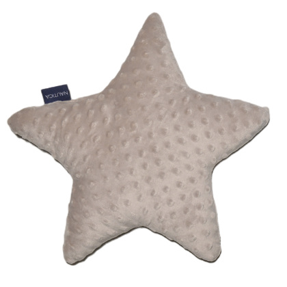 Decorative Velour Pillow Polyester 37x37cm Nautica Star - Mocca