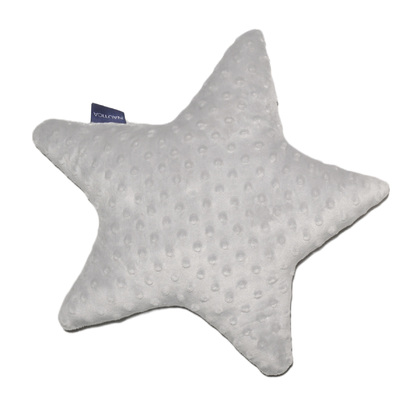 Decorative Velour Pillow Polyester 37x37cm Nautica Star - Gray