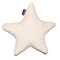 Decorative Velour Pillow Polyester 37x37cm Nautica Star - Ecru