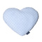 Decorative Velour Pillow Polyester 33x38cm Nautica Heart​ - Ciel 