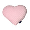 Decorative Velour Pillow Polyester 33x38cm Nautica Heart​ - Pink