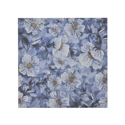 Πίνακας Καμβάς Λουλούδια 80x3x80cm Inart 3-90-859-0165