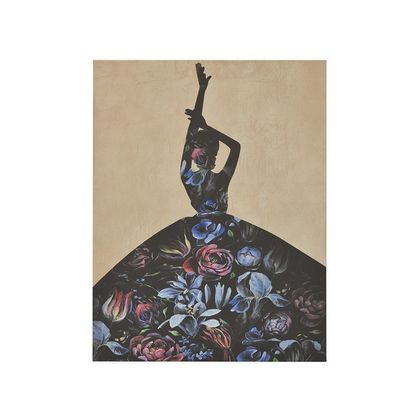 Πίνακας Καμβάς Γυναικεία Φιγούρα 70x3x90cm Inart 3-90-859-0168