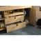 Mael Πολυμορφικό Υπερυψωμένο Κρεβάτι all-in-one Με Σκάλα, Γραφείο, Βιβλιοθήκη & Ντουλάπα 246x97x138εκ. Viking Βrown oak