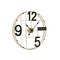 Ρολόι Τοίχου Μεταλλικό Φ60x8cm Inart 3-20-098-0293/ Μαύρο - Χρυσό