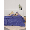 Double Blanket/Duvet 220x240 Palamaiki Zelda Purple Comforter Collection Flannel/Sherpa