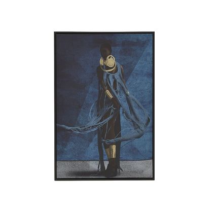 Πίνακας Καμβάς Γυναικεία Φιγούρα 60x90cm Inart 3-90-704-0064