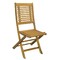 VIL-F Ξύλινη Πτυσσόμενη Καρέκλα Χαμηλής Πλάτης Balau Wood 62.5X45X94cm 